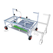 EazyFrame mobile floor trimmer