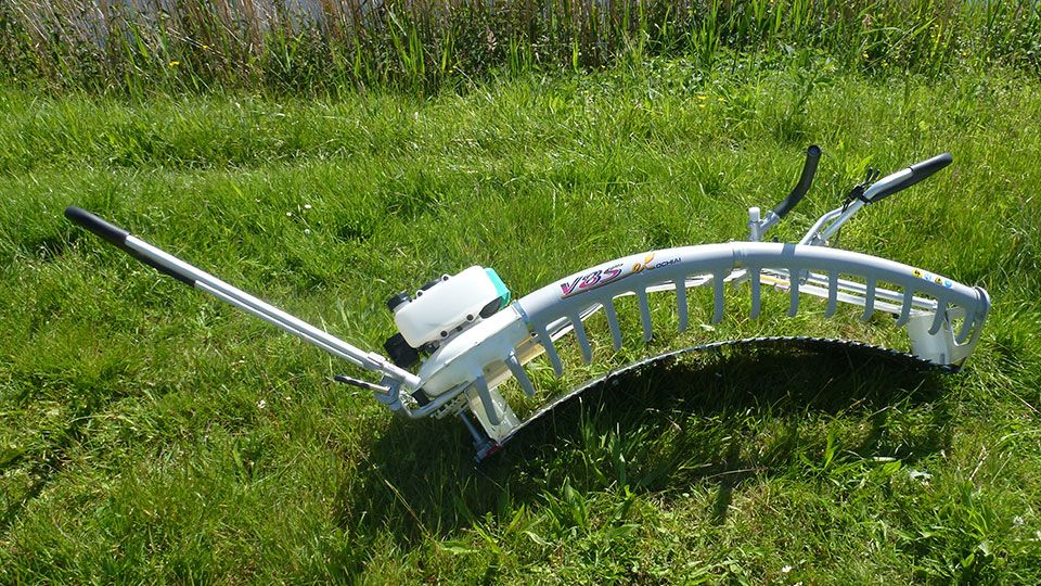 Trimming machine for lavender or tea