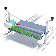 Mobile Tisch Stutzmaschine 