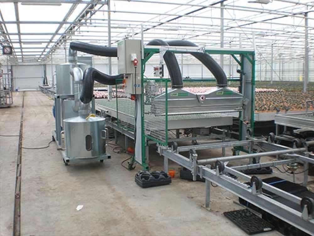 Venti pruning machine for plant nursery